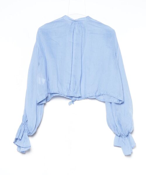 suzuki takayuki（スズキタカユキ） ブラウス シャツ bishop-sleeve