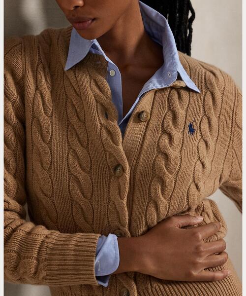 POLO RALPH LAUREN（ポロ・ラルフローレン） カーディガン ケーブル