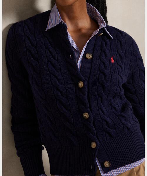 POLO RALPH LAUREN（ポロ・ラルフローレン） カーディガン ケーブル