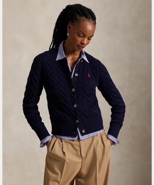 POLO RALPH LAUREN（ポロ・ラルフローレン） カーディガン ケーブル