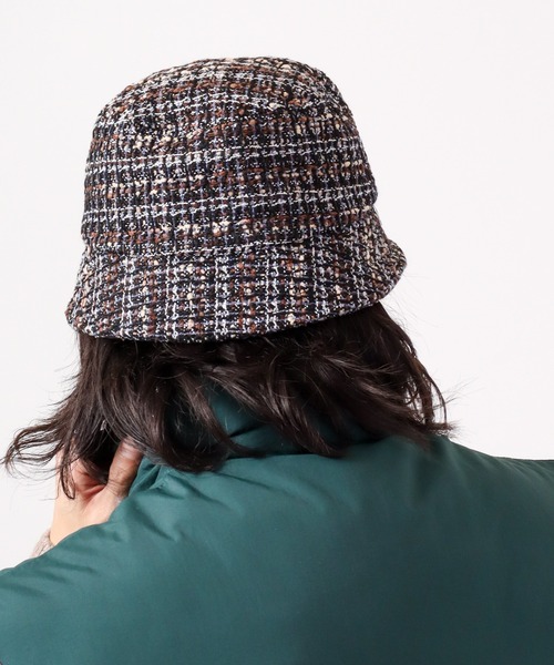 Twinkle（トゥインクル） 帽子 ハット ツイードバケットハット メンズ
