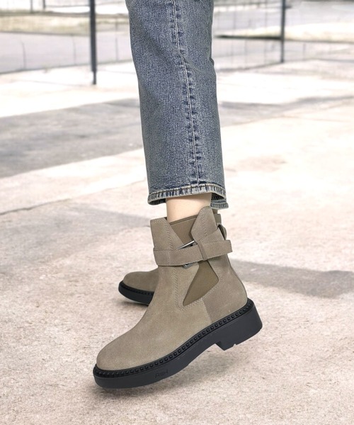 ASH（アッシュ） ブーツ ASH/アッシュ「MARGOT」ベルト厚底ショート