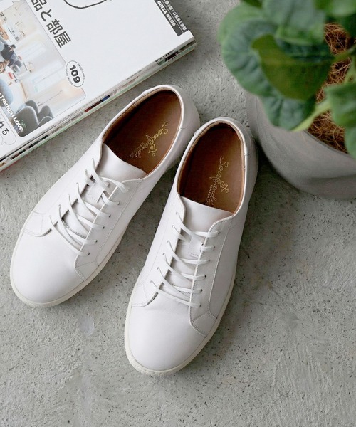 SARABANDE（サラバンド） スニーカー 本革レザースニーカー メンズ