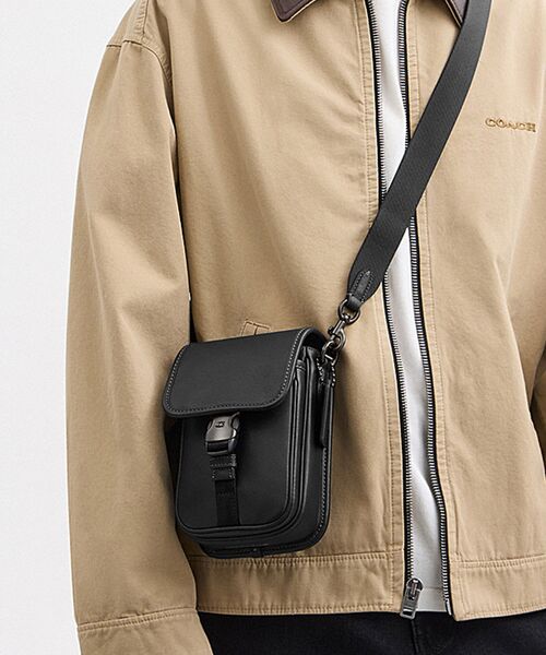 COACH（コーチ） ショルダーバッグ リーグ フォーン クロスボディ