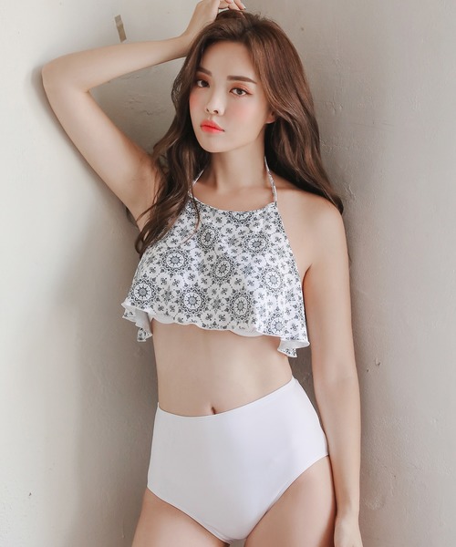 Lace Ladies（レースレディース） 水着 フレアホルターネックビキニ