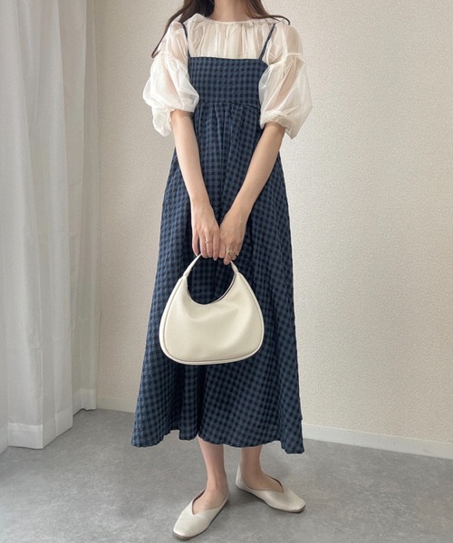 Ada. ワンピース 「ギンガムチェック」キャミ ワンピース : ZOZOTOWN