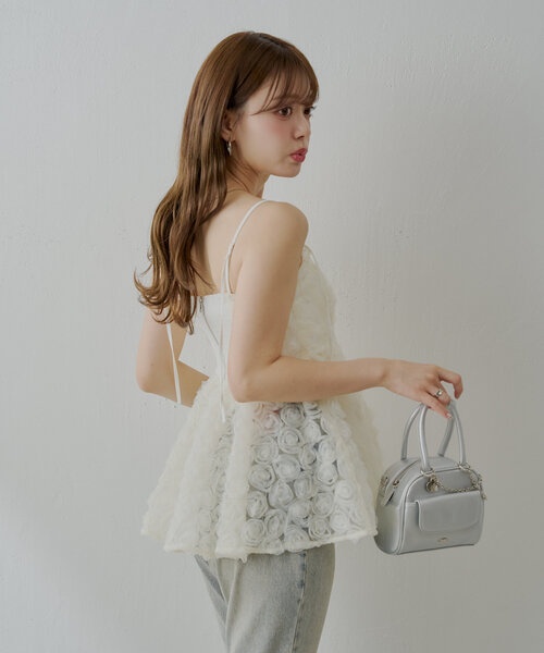 Chico（チコ） ブラウス シャツ 「SALON by Chico」ローズチュール