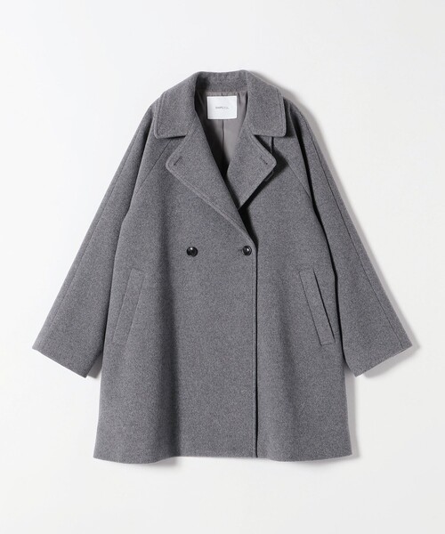 SHIPS any コート アウター any: スタンド ＆ ダブル カラー 24FW