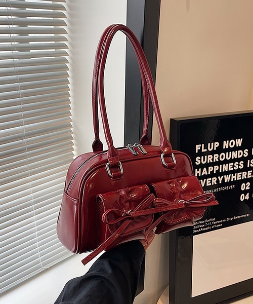 LA VORAGINE（ラ ヴォラジネ） ショルダーバッグ バッグ 外ポケット紐