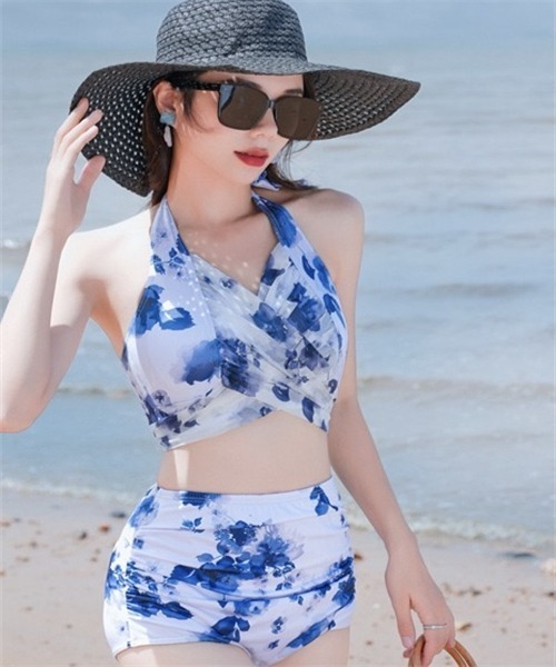 Dream garden（ドリームガーデン） 水着 レディース 花柄ツイスト