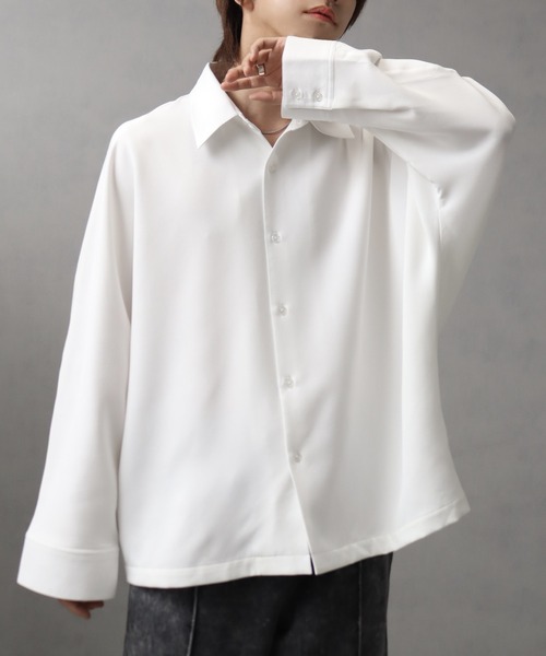 welise（ウェライズ） シャツ 「welise/ウェライズ」リッチドレープ