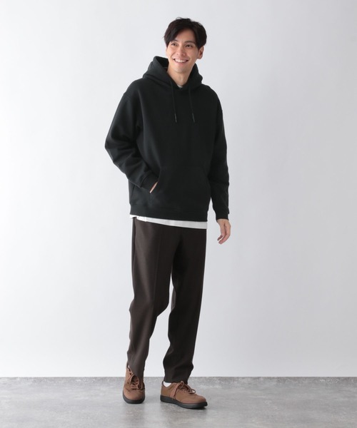 GLOBAL WORK（グローバルワーク） パーカー ソフトタッチスウェット/裏