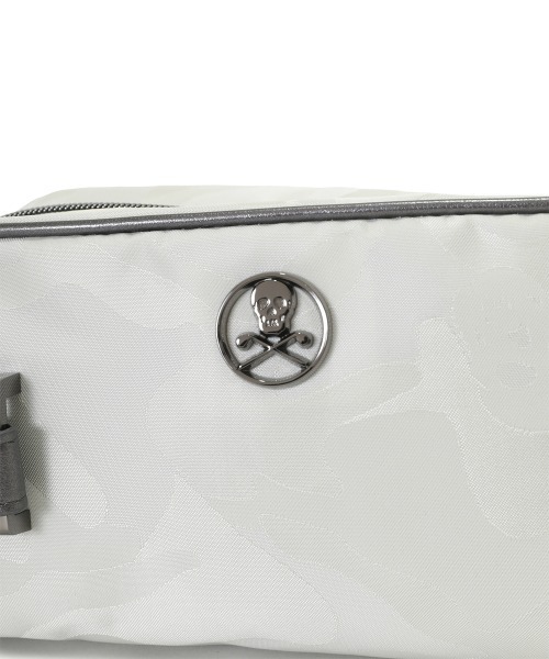 マークアンドロナ ポーチ 2022年モデル ゲージカモクラッチバッグ 総柄