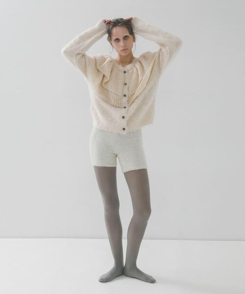 LAATO（ラート） ニット セーター frill frill knit cardigan