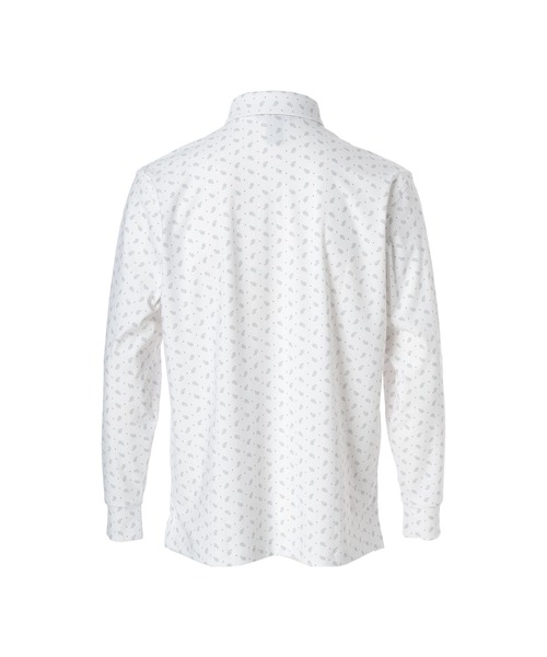 ZOY（ゾーイ） シャツ MEN ペイズリープリント 長袖シャツ メンズ