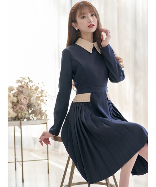 emiriawiz（エミリアウィズ） 長袖ワンピース SMALL ネイビー