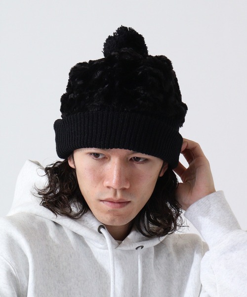 Twinkle（トゥインクル） ニット帽 ニットキャップ ファーボンボン