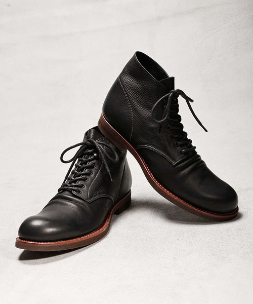 MR.OLIVE（ミスターオリーブ） ブーツ 「撥水レザー」ウォーター