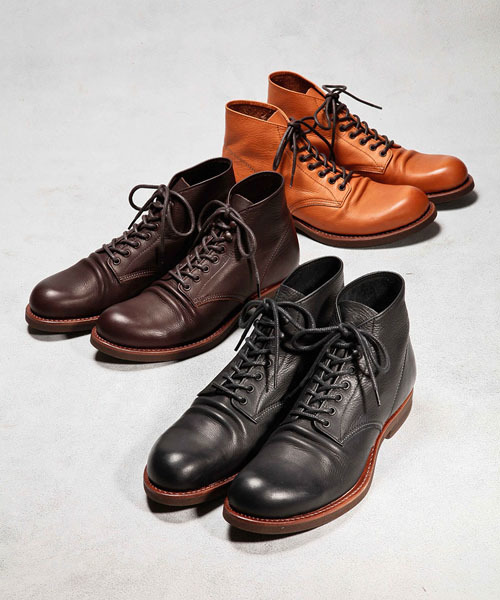 MR.OLIVE（ミスターオリーブ） ブーツ 「撥水レザー」ウォーター