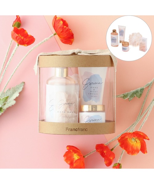 韓国香水、韓国コスメ、Francfrancのボディクリームセット 韓国香水