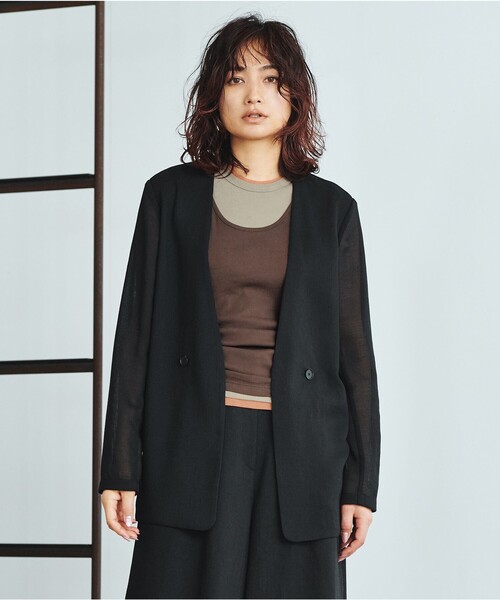 ICB（アイシービー） ジャケット ノーカラージャケット UnleashLite