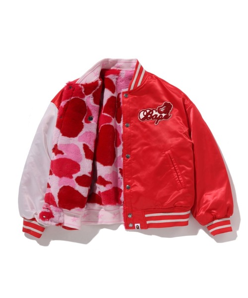 A BATHING APE（アベイシングエイプ） スタジャン ABC CAMO MULTI LOGO