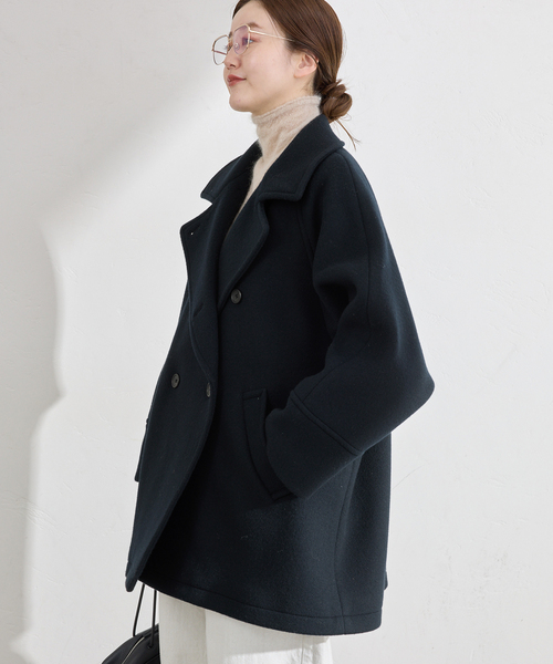 IENA（イエナ） コート アウター ダブルブレストハーフコート