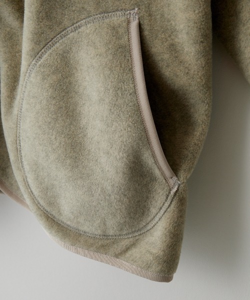 Danton（ダントン） ノーカラージャケット 34 ダークグレー レディース