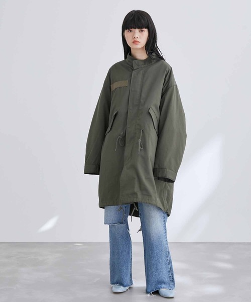 ADAM ET ROPE'（アダムエロペ） モッズコート コート 「2点セット」M