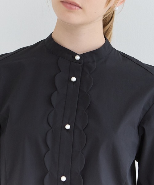 Sono（ソーノ） ブラウス シャツ ご自宅でお洗濯可能/日本製撥水
