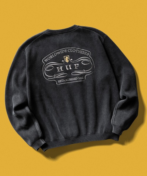 HUF（ハフ） セーター ニット WORLDWIDE CLOTHIERS SWEATER メンズ