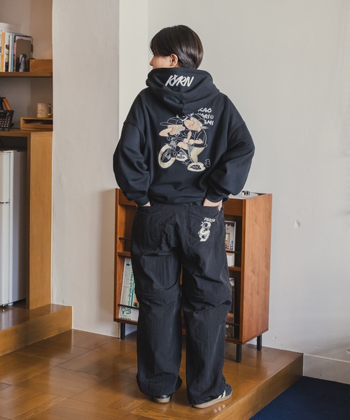 kaoyorinakami パンツ 2way nylon pants / 2ウェイナイロンパンツ