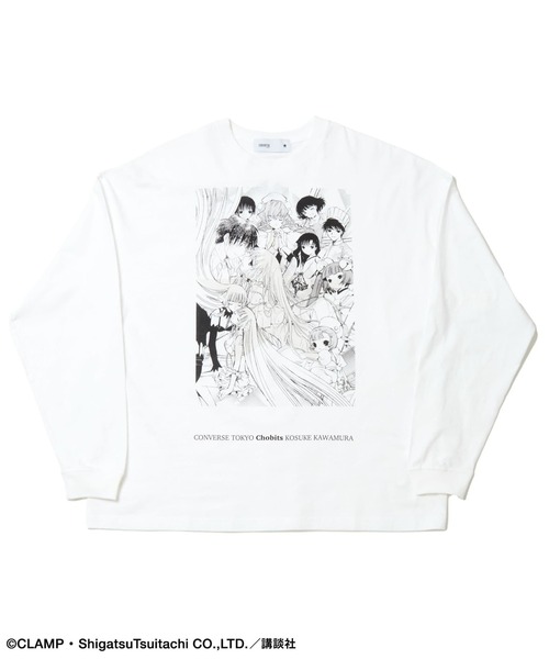CONVERSE TOKYO tシャツ 「CLAMP」「ちょびっツ」GRAPHIC LONGSLEEVE