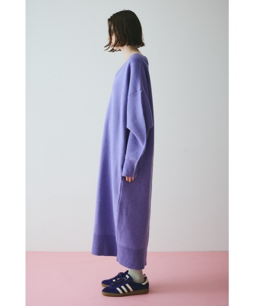 HeRIN.CYE ワンピース V neck knit one piece Vネックニットワンピース