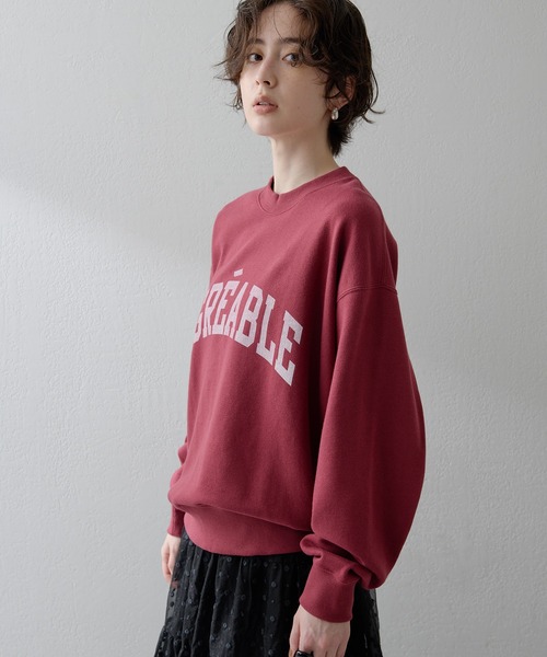 THE PAUSE トレーナー スウェット 「THE PAUSE」ロゴスウェットプル