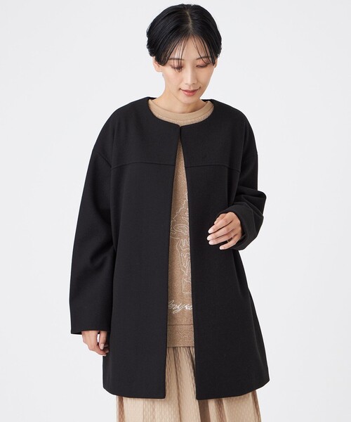 EVEX by KRIZIA（エヴェックスバイクリツィア） ノーカラーコート