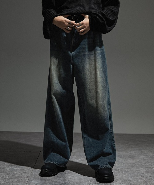 ジーンズ 「Alfred Alex」Vintage Wide Tapered Denim/ヴィンテージ