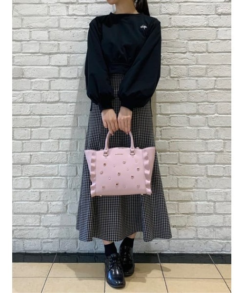 Samantha Vega（サマンサベガ） ハンドバッグ ビジューフラッター(小