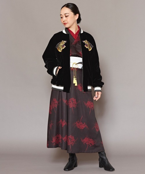 カヤ スカジャン 「カヤ」着る、NIPPON ART「カヤジャン」浮世絵