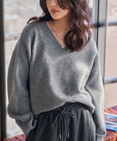 KOBE LETTUCE（神戸レタス） ニット セーター ウォッシャブルモヘア風