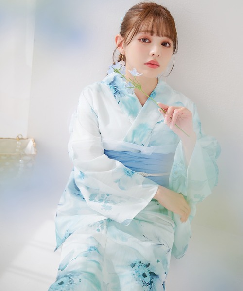 sugar nine 浴衣 浴衣3点セット（浴衣・帯・下駄） レディース