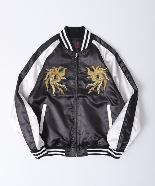 FUNALIVE（ファンアライブ） スカジャン 刺繍 サテン スカジャン