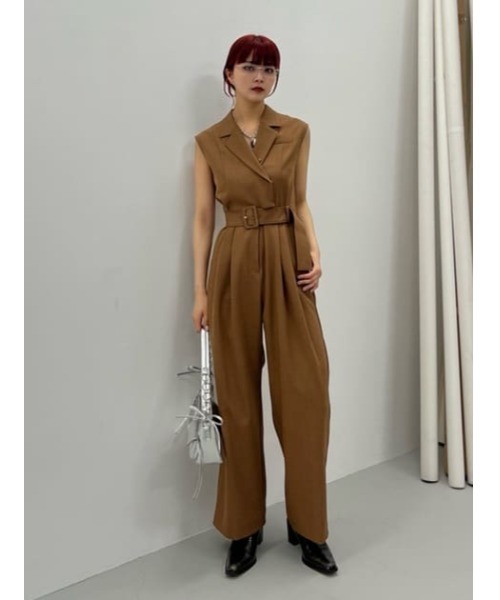 SLY（スライ） オールインワン MANNISH TAILOR JUMP SUITS マニッシュ