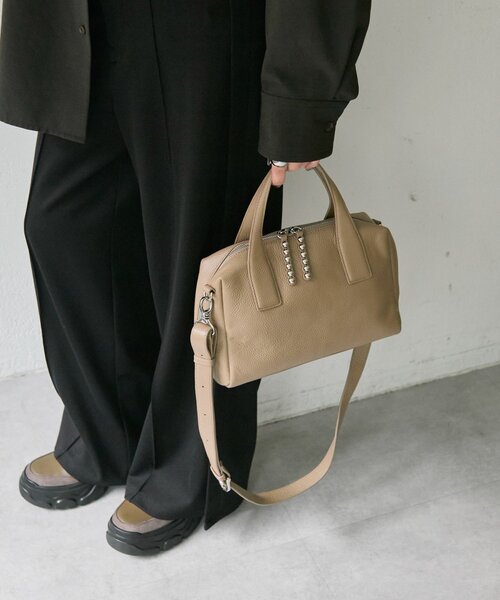 ear PAPILLONNER（イア パピヨネ） ボストンバッグ 「本革/ショルダー