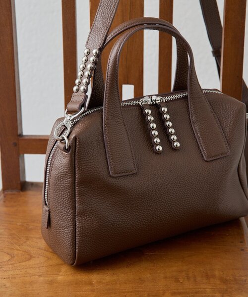 ear PAPILLONNER（イア パピヨネ） ボストンバッグ 「本革/ショルダー