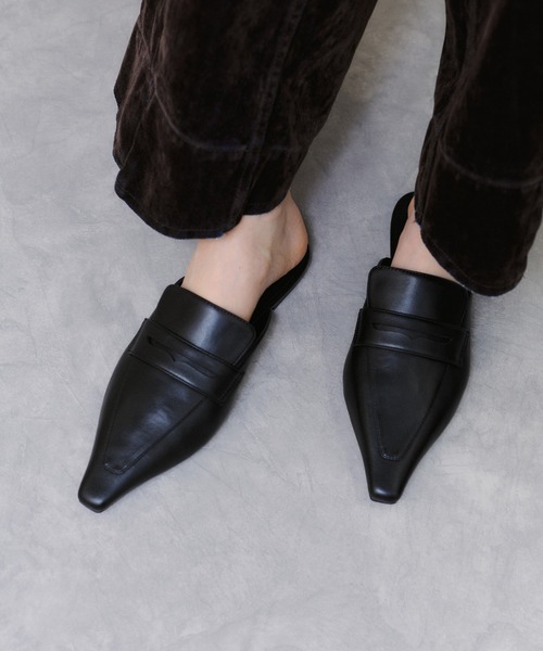 ADAM ET ROPE'（アダムエロペ） サンダル ローファーミュール