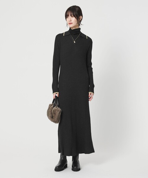 BEAUTY＆YOUTH UNITED ARROWS ワンピース ウールポリエステルブレンド