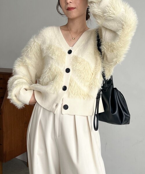 CAPRICIEUX LE'MAGE（カプリシューレマージュ） カーディガン WAVE