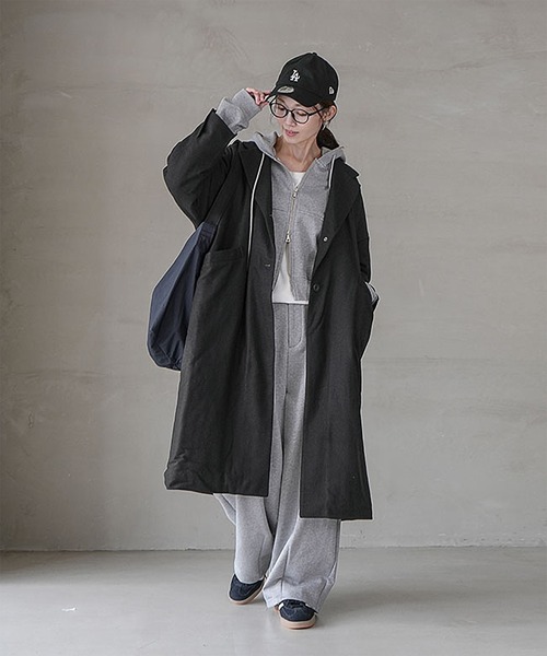 solamonat poche（ソラモナポッシェ） コート チェスターコート ウール