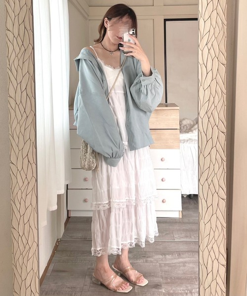 ワンピース フリルティアードキャミワンピース : ZOZOTOWN Yahoo!店